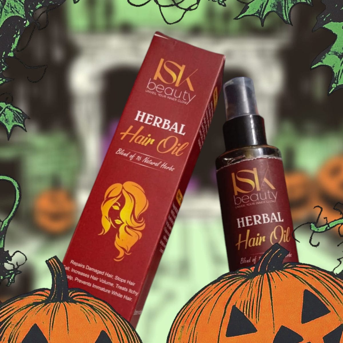 ISK Herbal Oil – Natural Care for Healthy Hair