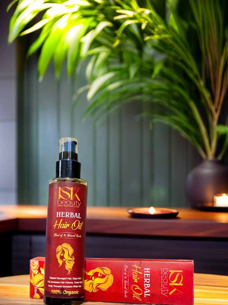 ISK Herbal Oil – Natural Care for Healthy Hair